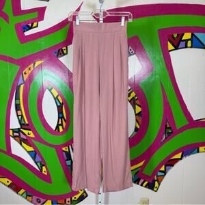 Jaclyn Smith, Pink Wide Leg Pants Relaxed Fit. Size 6. In excellent condition!